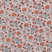 DOUBLE GAUZE FLOWERS LIGHT ROSE (thumbnail)