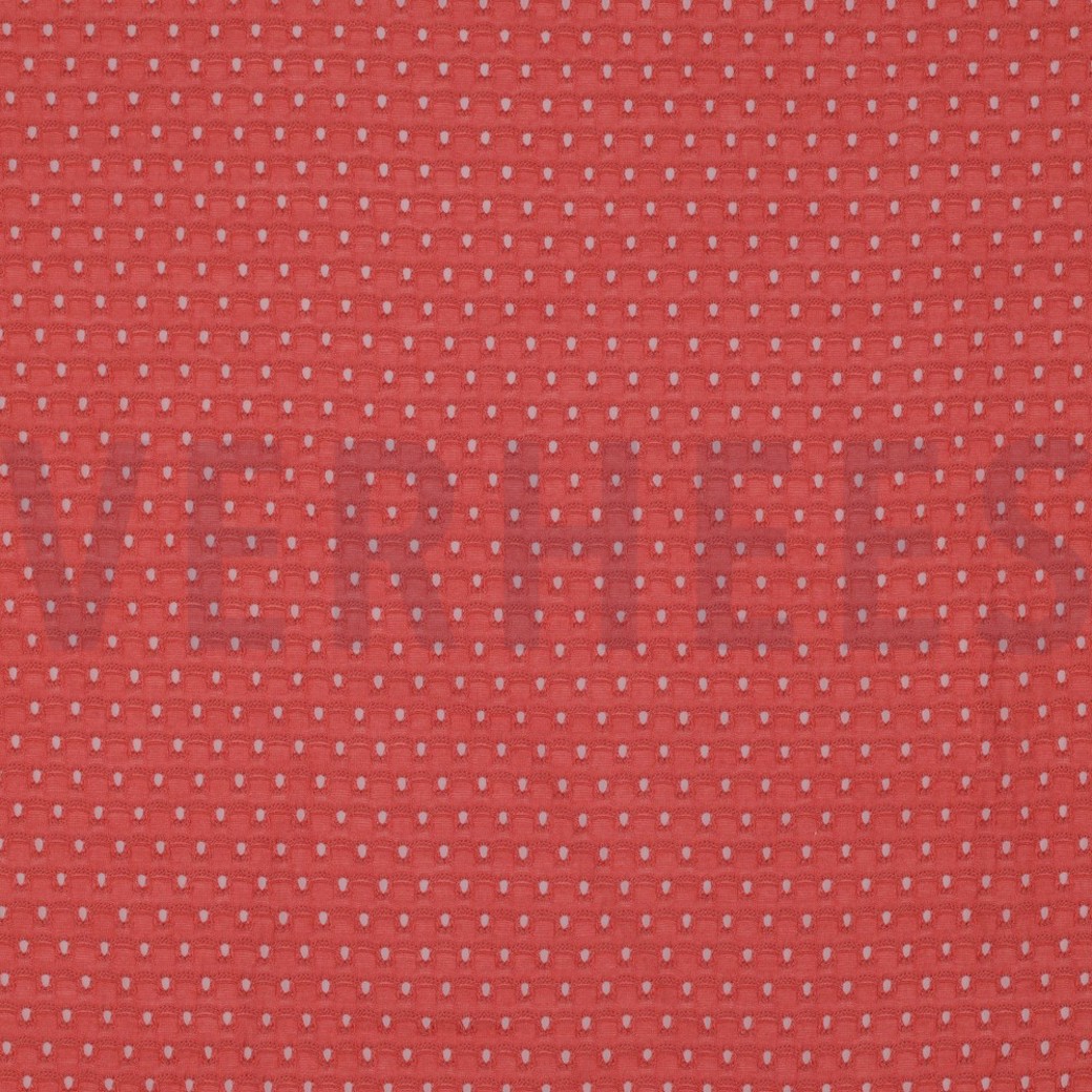 EYELET STRETCH CORAL