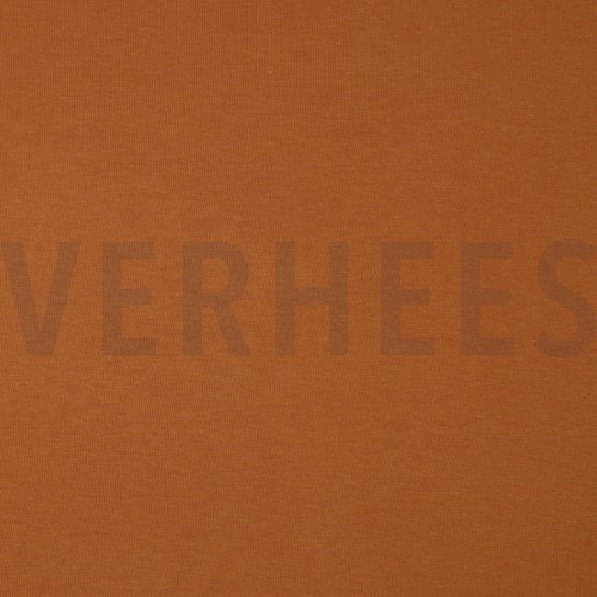 BAMBUS BAUMWOLL JERSEY DUNKEL APRIKOSE #7