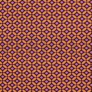LENZING ECOVERO RETRO DARK PURPLE/ ORANGE (thumbnail)