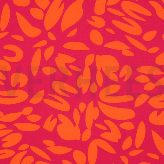 MAGNOLIA STRETCH ABSTRACT FUCHSIE #7