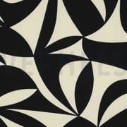 MAGNOLIA STRETCH GEOMETRIC BLACK (thumbnail)