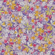 LENZING ECOVERO DIGITAL FLOWERS ECRU (thumbnail)