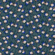 RADIANCE FOIL FLOWERS PETROL (thumbnail)