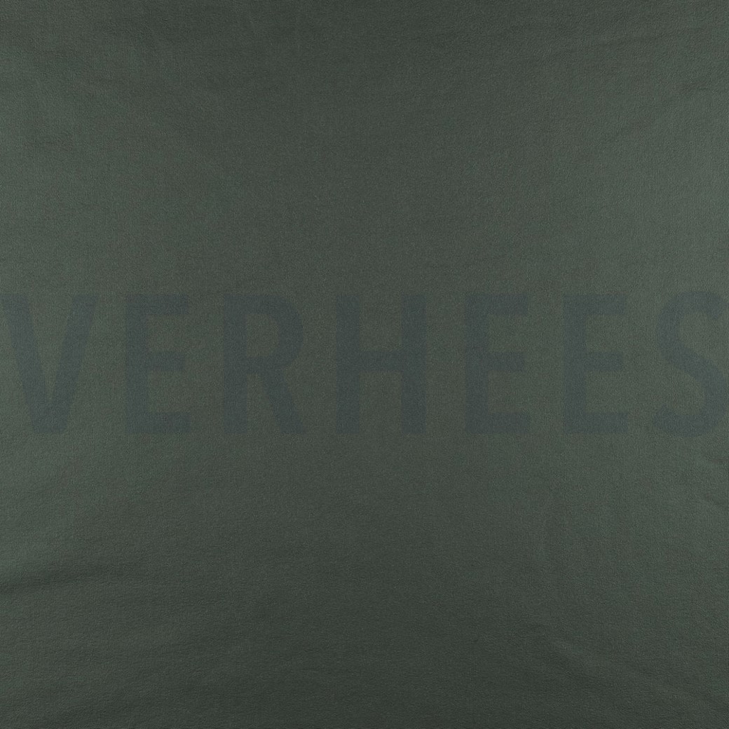 FAUX LEATHER SOFT STRETCH METALLIC GREEN/ BLACK