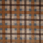 FAUX FUR CHECK SAND (thumbnail)