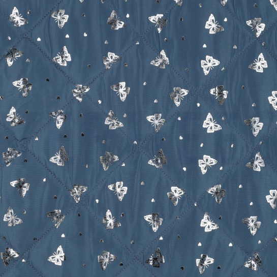 STEPPED SILVER BUTTERFLY PETROL #7