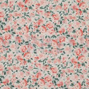RADIANCE DIGITAL FLOWERS ECRU/ CORAL (thumbnail)