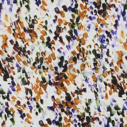 VISKOSE RADIANCE DIGITAL ABSTRAKT GEBROCHEN WEISS (hover)