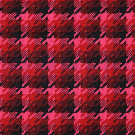 PIED DE POULE CERISE (hover)