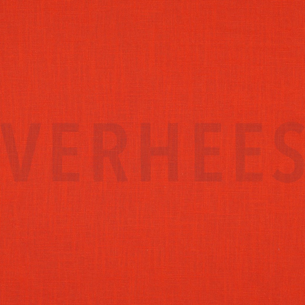 LINEN WASHED 230 gm2 ORANGE