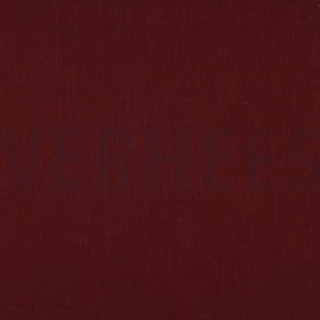 LINEN WASHED 230 gm2 BORDEAUX