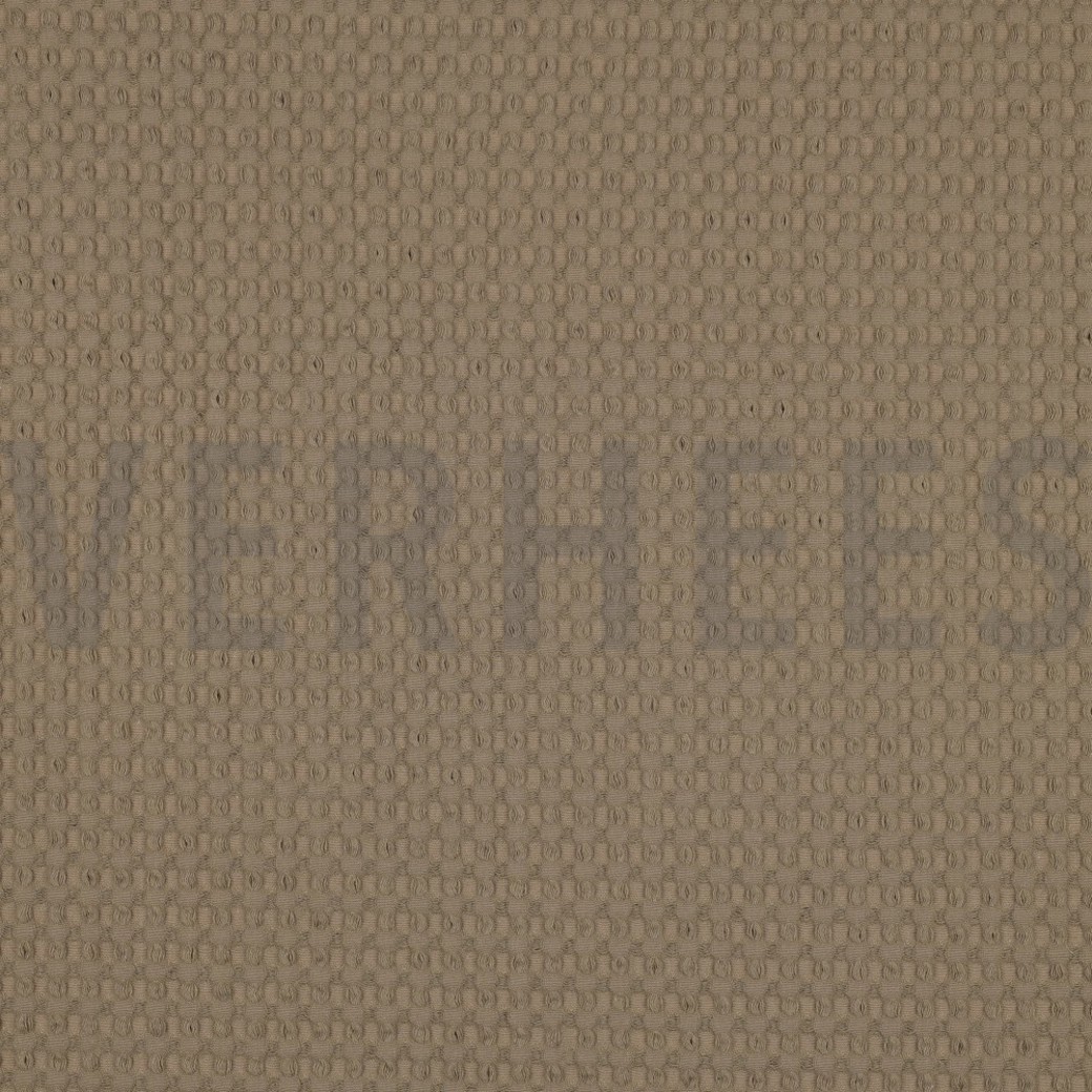 COTTON WAFFLE BIG TAUPE