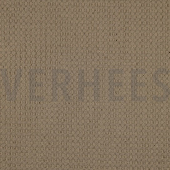 COTON NID D'ABEILLE GRAND TAUPE #7