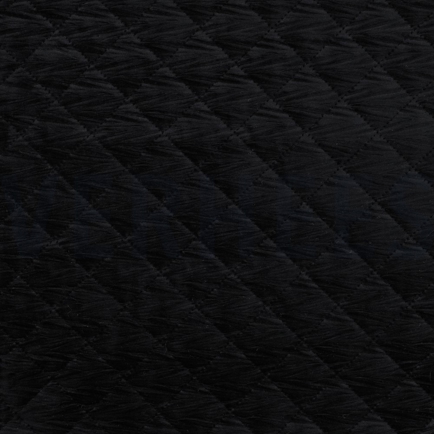 GEWATTEERD VELVET ZWART (hover)