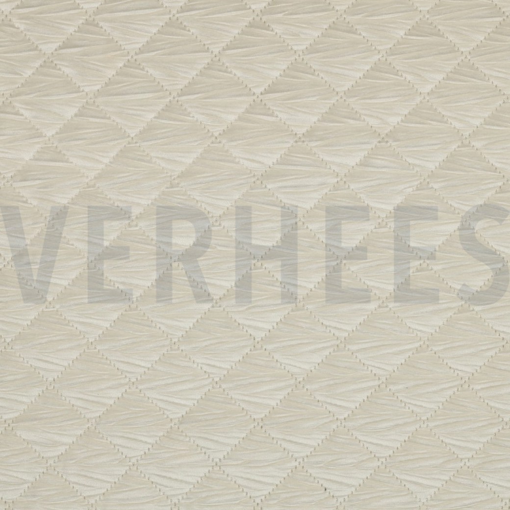 STEPPED VELVET ECRU