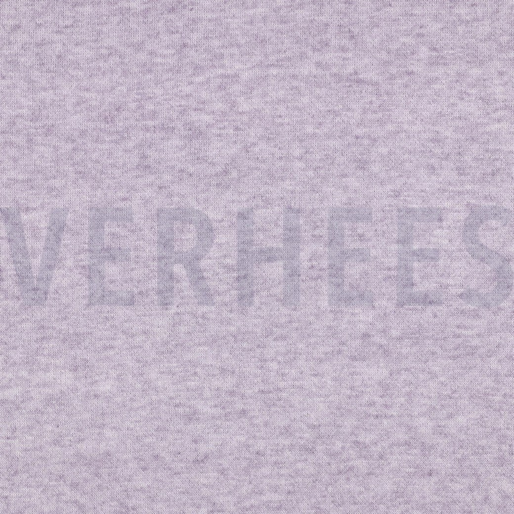 KNITTED MELANGE LILAC MELANGE