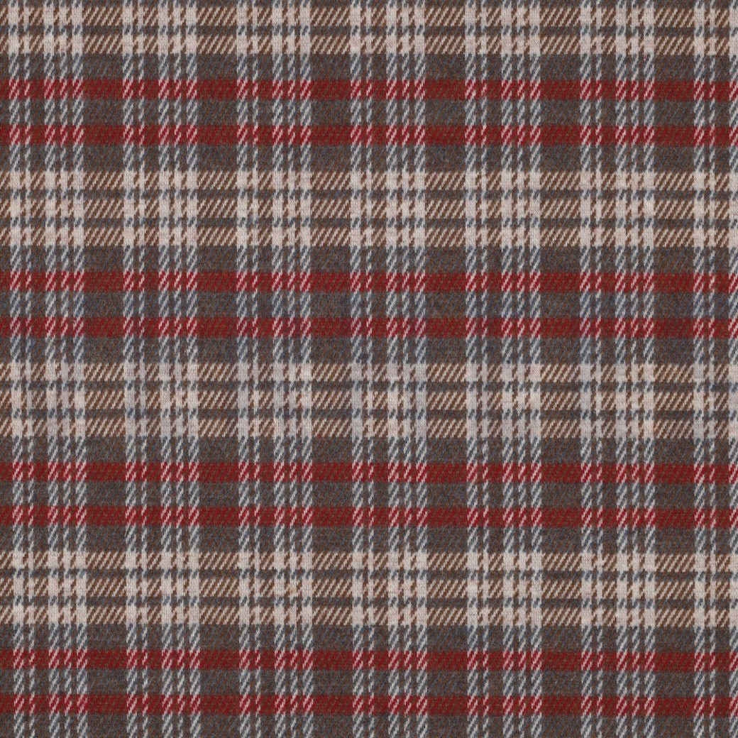 JACQUARD CHECK TAUPE
