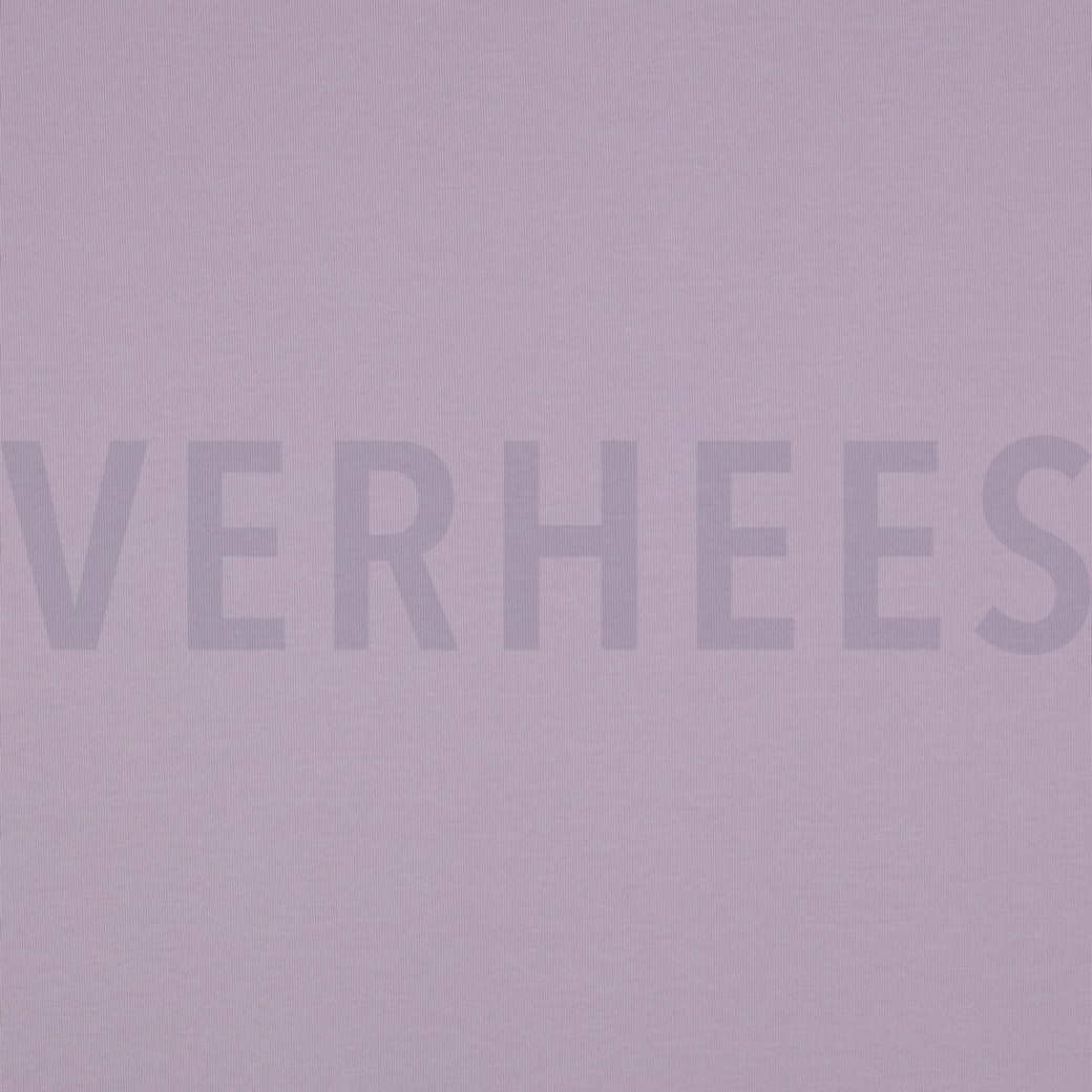 COTTON INTERLOCK JERSEY LILAC