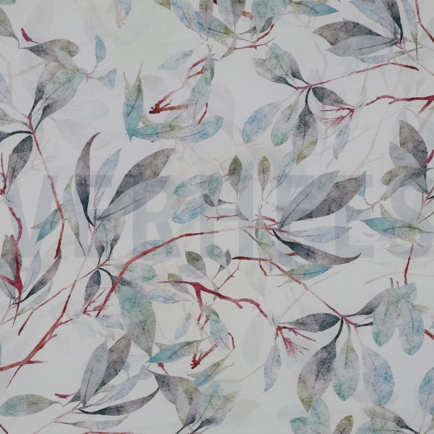 VISCOSE RADIANCE DIGITAAL BLOEMEN ECRU (hover)