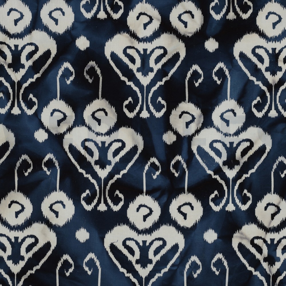UNIQUE CRAFTED BATIK COTTON NAVY (hover)