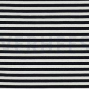 FRENCH TERRY YARN DYED STRIPES NAVY / OFF WHITE (thumbnail)