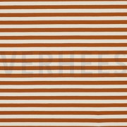 FRENCH TERRY YARN DYED STRIPES LIGHT BROWN / OFF WHITE (thumbnail)