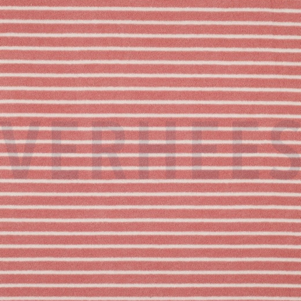 TOWELLING YARN DYED STRIPES OLD ROSE / OFF WHITE (hover)