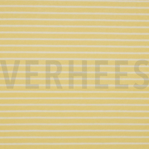 TOWELLING YARN DYED STRIPES HONEY / OFF WHITE