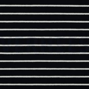 COTTON TOWELLING YARN DYED STRIPES DARK BLUE / ECRU (thumbnail)