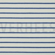 COTTON TOWELLING YARN DYED STRIPES ECRU / LIGHT BLUE (thumbnail)