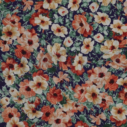 VISCOSE RADIANCE DIGITAAL BLOEMEN MULTICOLOR (hover)