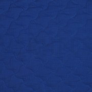 DOUBLE GAUZE QUILT COBALT (thumbnail)
