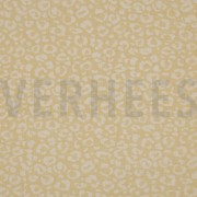DOUBLE GAUZE JACQUARD ANIMAL YELLOW / ECRU (thumbnail)