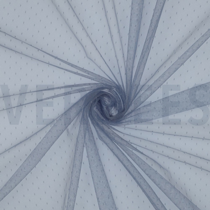 FEINER TÜLL PUNKTE HELLBLAU (hover)