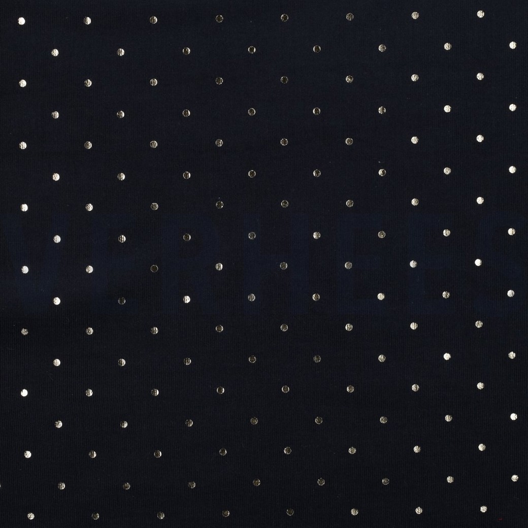BABYCORD GOLD FOIL DOT NAVY