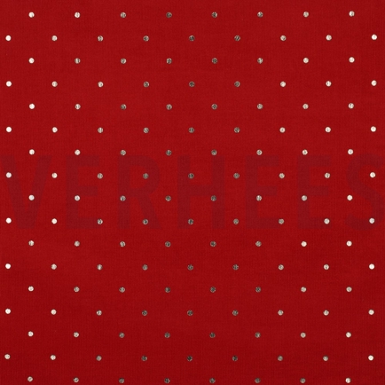 BABYCORD GOLD FOIL DOT RED (hover)