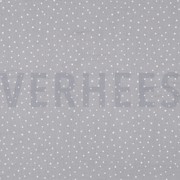 DOUBLE GAUZE LITTLE DOTS GREY (thumbnail)