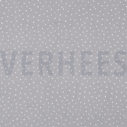 DOUBLE GAUZE LITTLE DOTS GREY (hover)