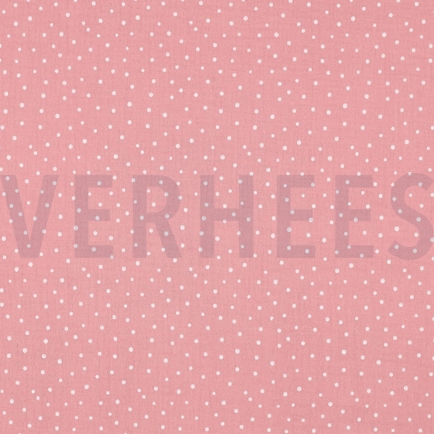 DOUBLE GAUZE LITTLE DOTS ROSE (hover)