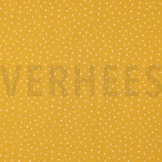 DOUBLE GAUZE LITTLE DOTS OCHRE (thumbnail)