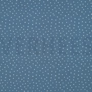 DOUBLE GAUZE LITTLE DOTS BLUE (thumbnail)