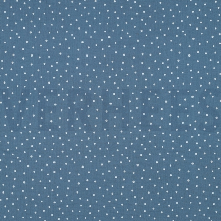 DOUBLE GAUZE LITTLE DOTS BLUE (hover)