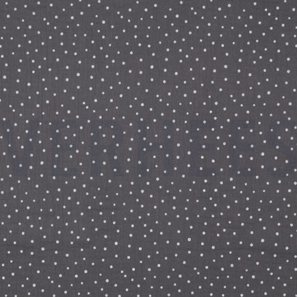 DOUBLE GAUZE LITTLE DOTS DARK GREY (hover)