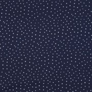 DOUBLE GAUZE LITTLE DOTS NAVY (thumbnail)