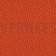 DOUBLE GAUZE LITTLE DOTS RUST (thumbnail)