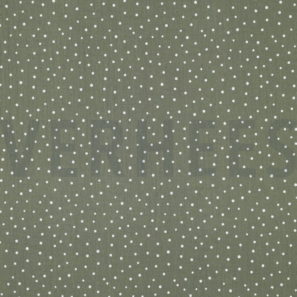 DOUBLE GAUZE LITTLE DOTS PICKLE