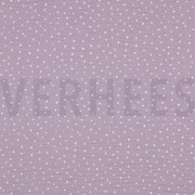 DOUBLE GAUZE LITTLE DOTS OLD LILAC (thumbnail)