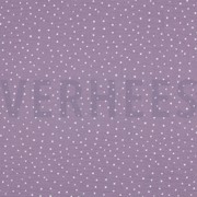 DOUBLE GAUZE LITTLE DOTS OLD MAUVE (thumbnail)