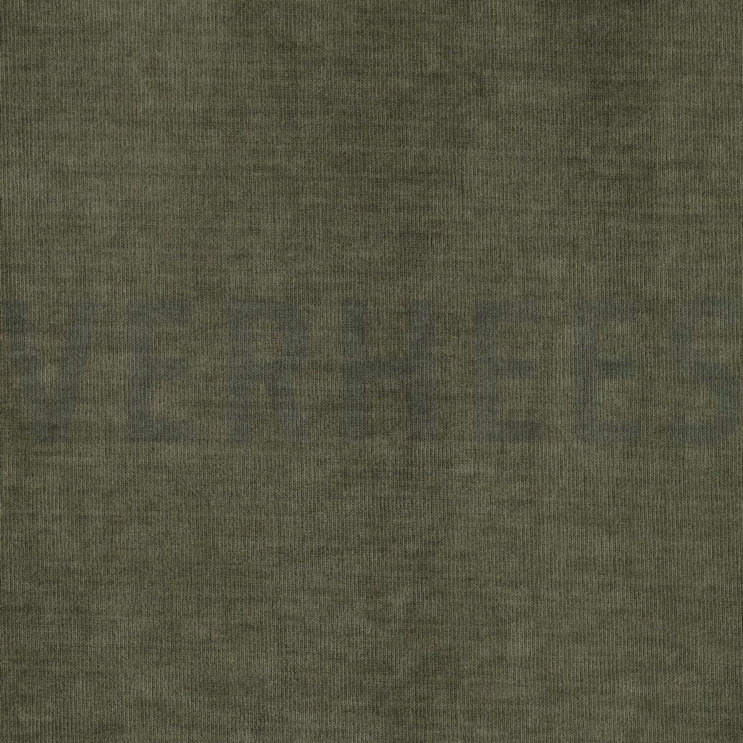 DOUBLE SIDED KNITTED VELOURS SHERPA ARMY